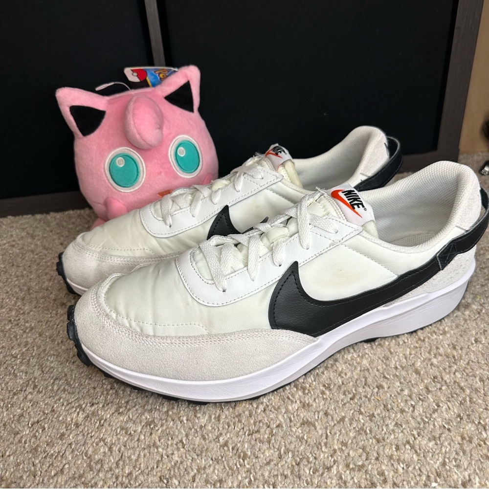 Nike Waffle Debut White/Black Sneakers DH9522-103 Men’s Size 13